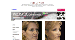 Desktop Screenshot of faceliftnyc.net
